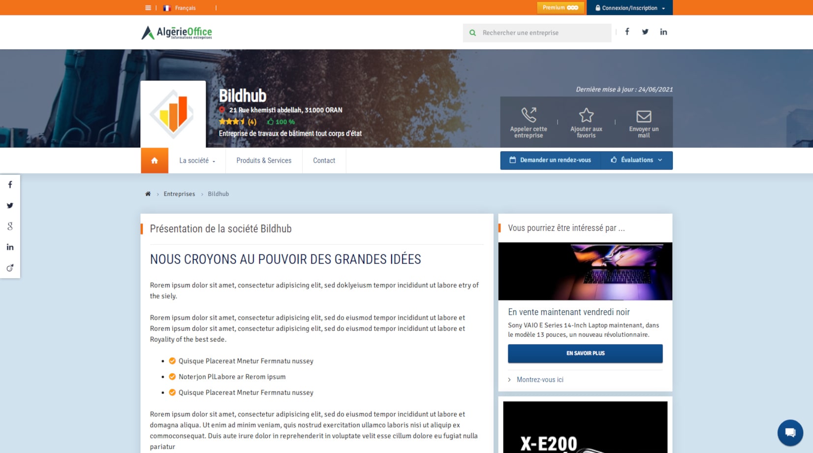 Algérie Office Bildhub