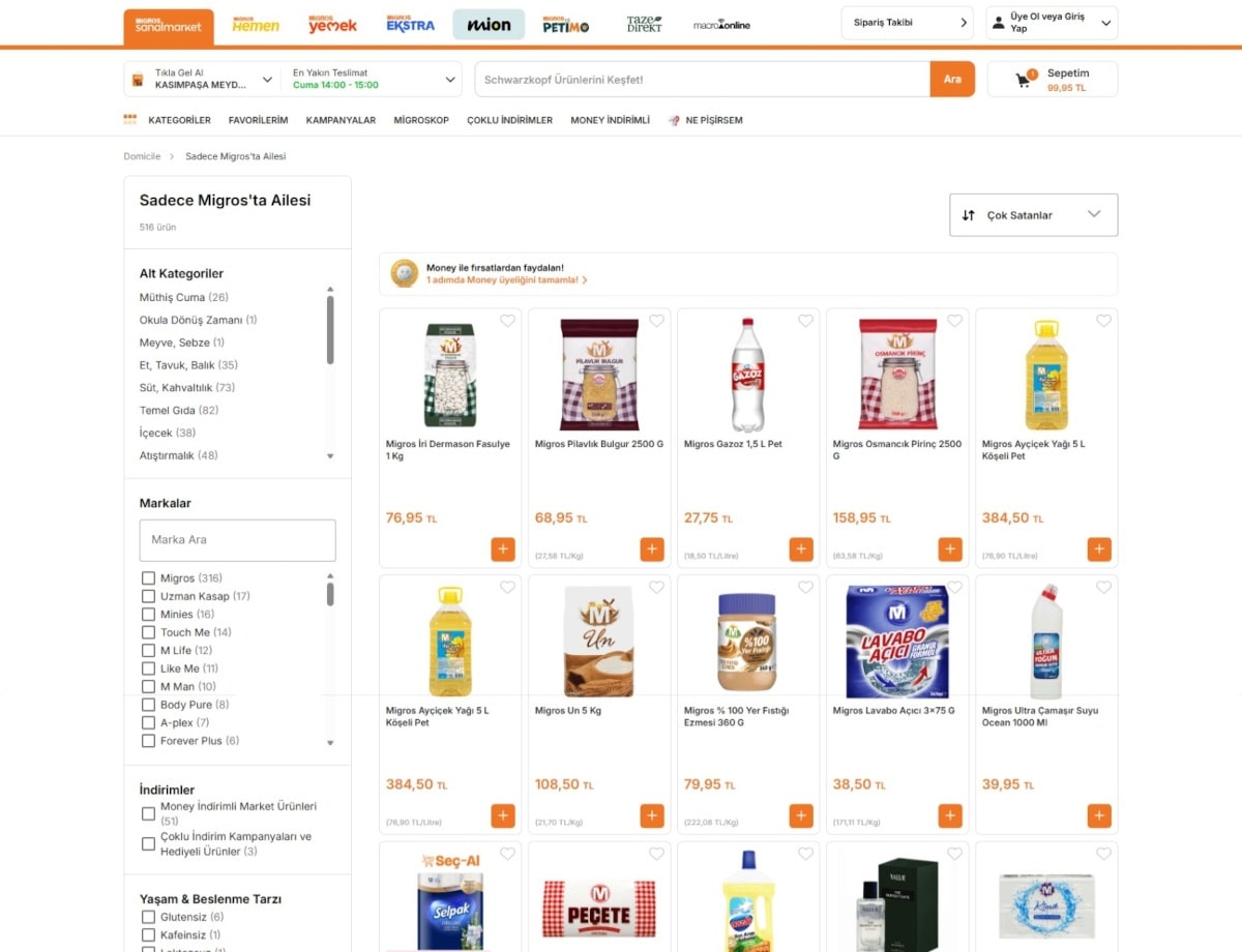Migros Category